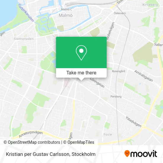 Kristian per Gustav Carlsson map