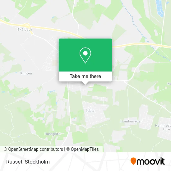 Russet map