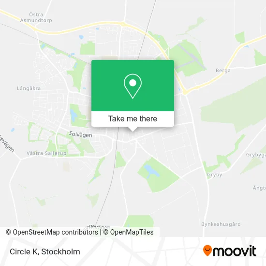 Circle K map