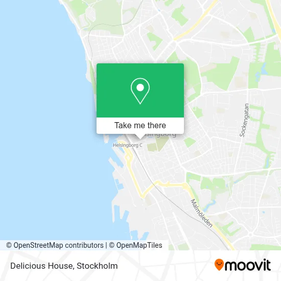 Delicious House map