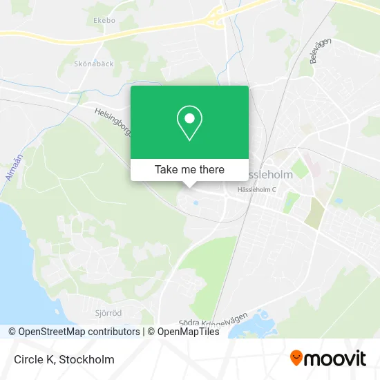 Circle K map