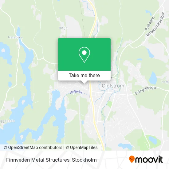 Finnveden Metal Structures map