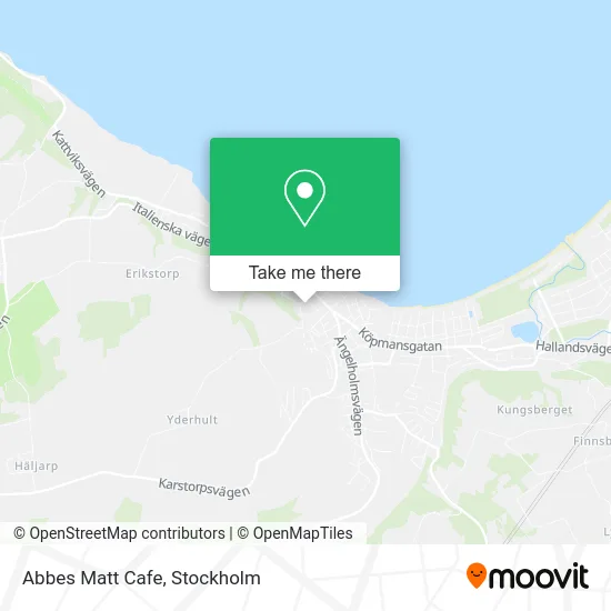 Abbes Matt Cafe map