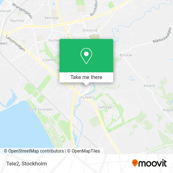 Tele2 map