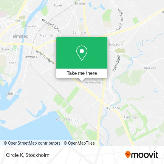 Circle K map