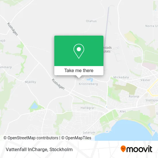 Vattenfall InCharge map