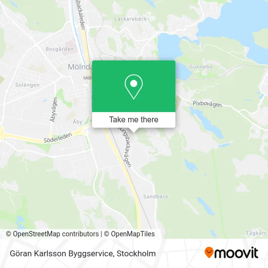 Göran Karlsson Byggservice map