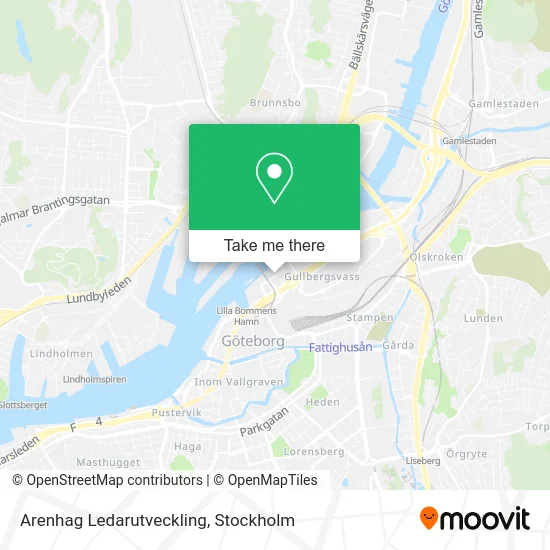 Arenhag Ledarutveckling map