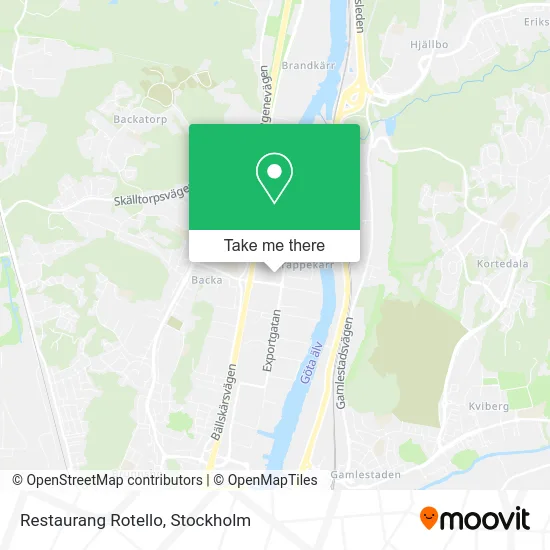 Restaurang Rotello map