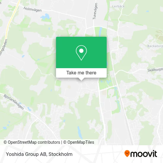 Yoshida Group AB map