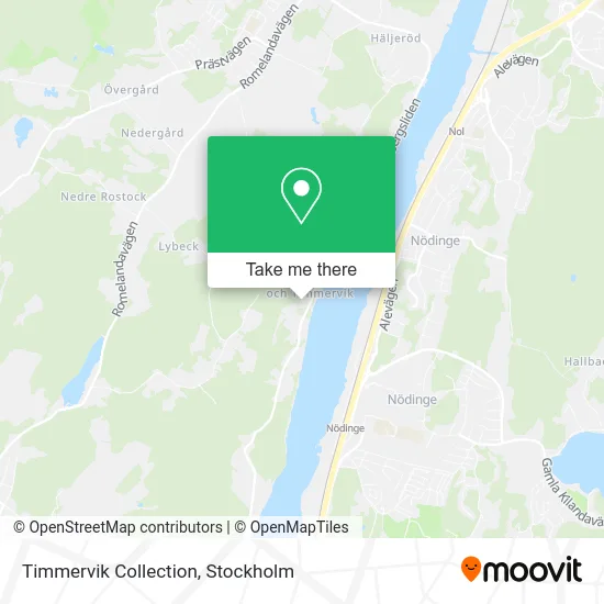 Timmervik Collection map