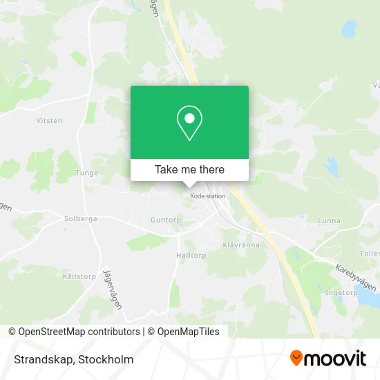 Strandskap map