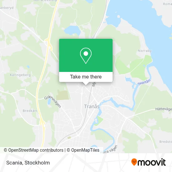 SCANIA map