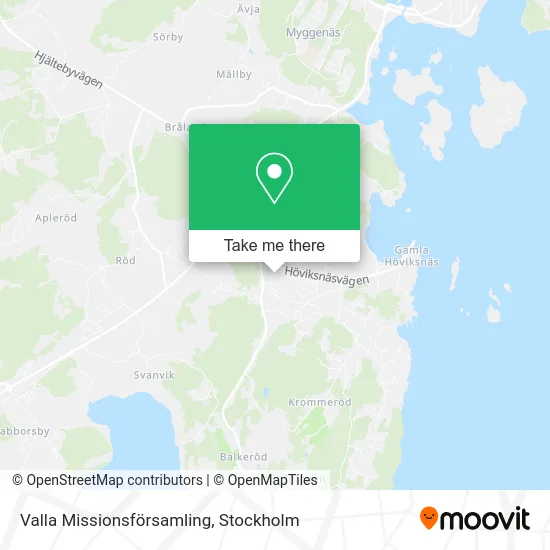 Valla Missionsförsamling map