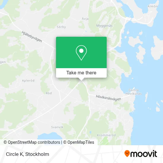 Circle K map