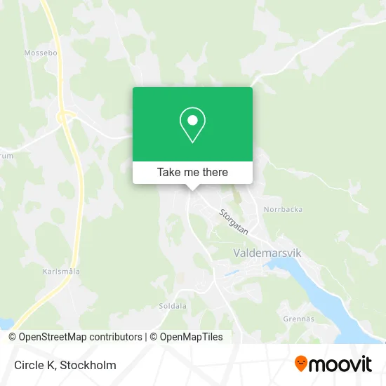 Circle K map
