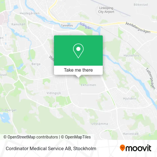 Cordinator Medical Service AB map