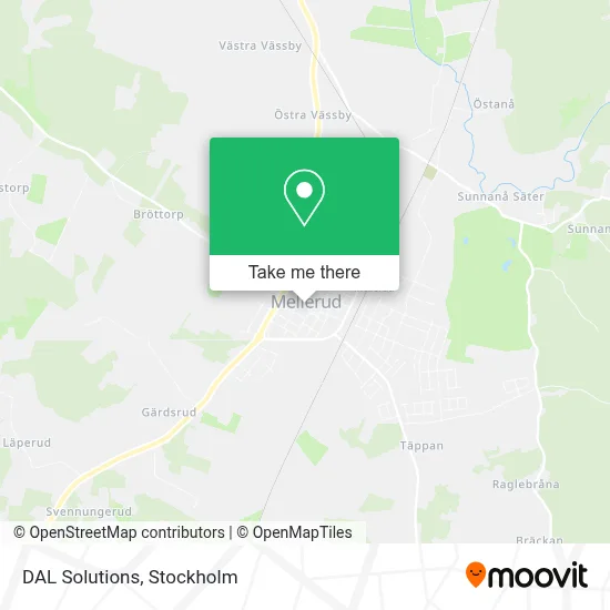 Dal Solutions map