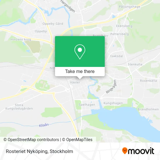 Rosteriet Nyköping map