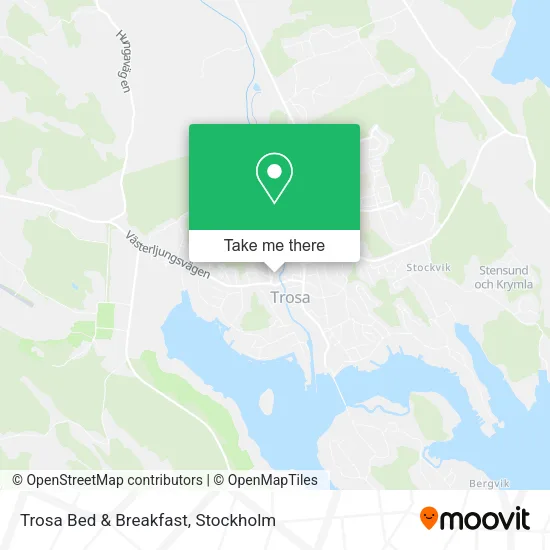 Trosa Bed & Breakfast map