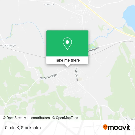 Circle K map