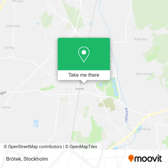 Brötek map