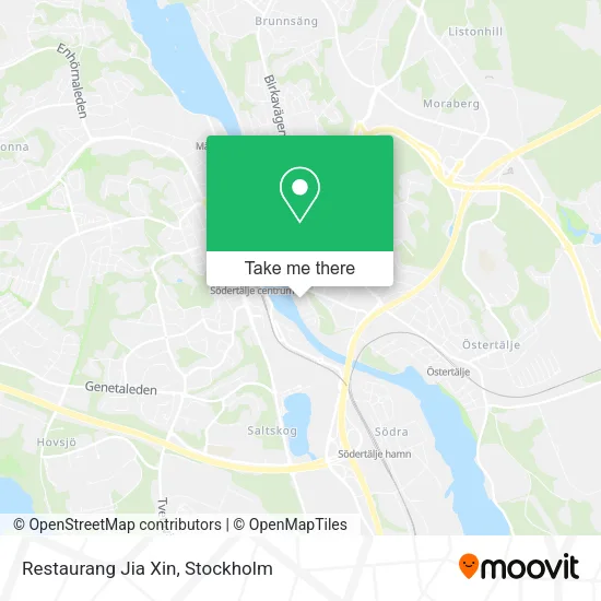 Restaurang Jia Xin map