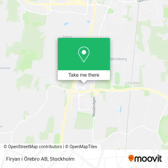 Firyan i Örebro AB map