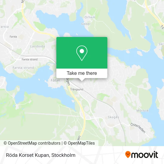 Röda Korset Kupan map