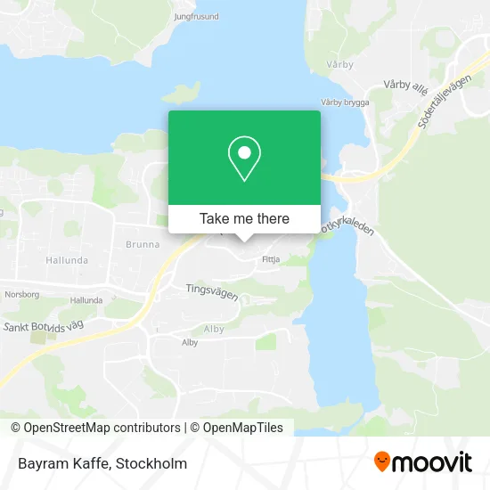 Bayram Kaffe map
