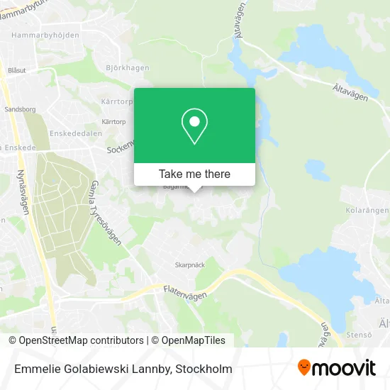 Emmelie Golabiewski Lannby map