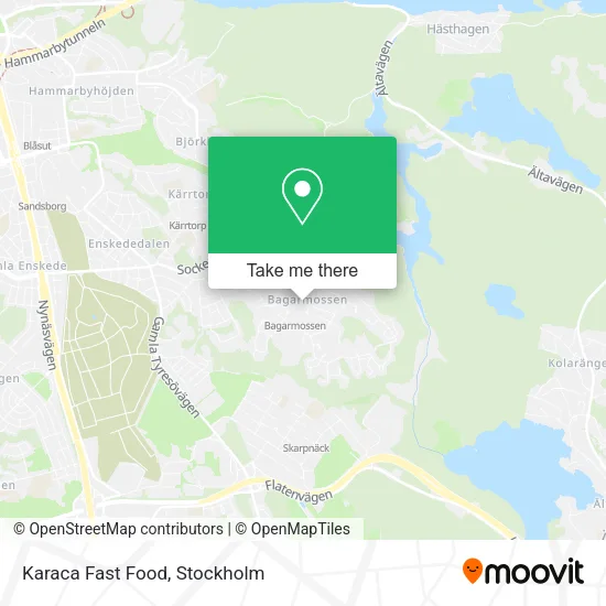 Karaca Fast Food map