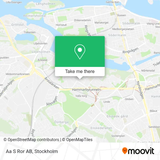 Aa S Ror AB map