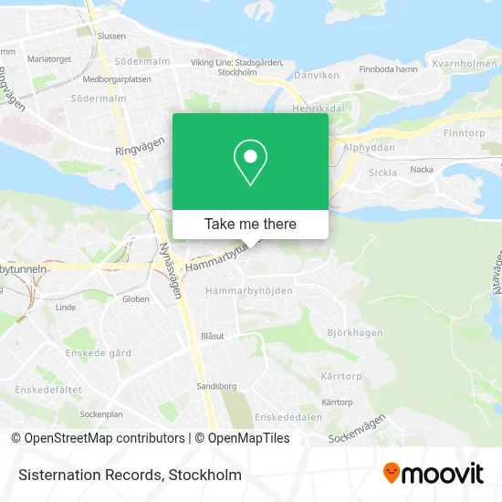 Sisternation Records map