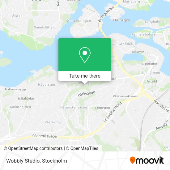 Wobbly Studio map