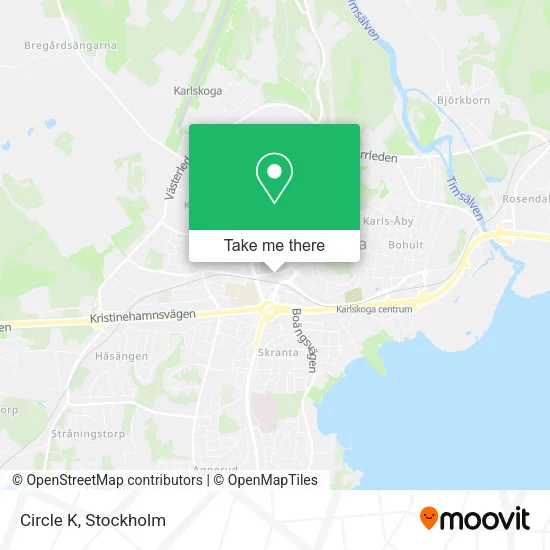 Circle K map