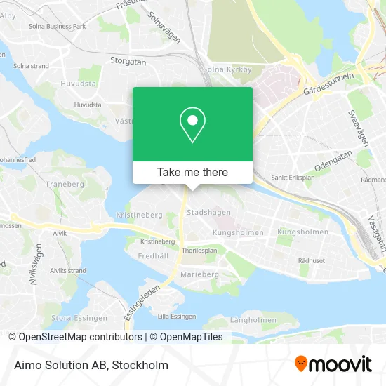 Aimo Solution AB map