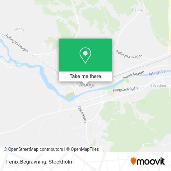 Fenix Begravning map