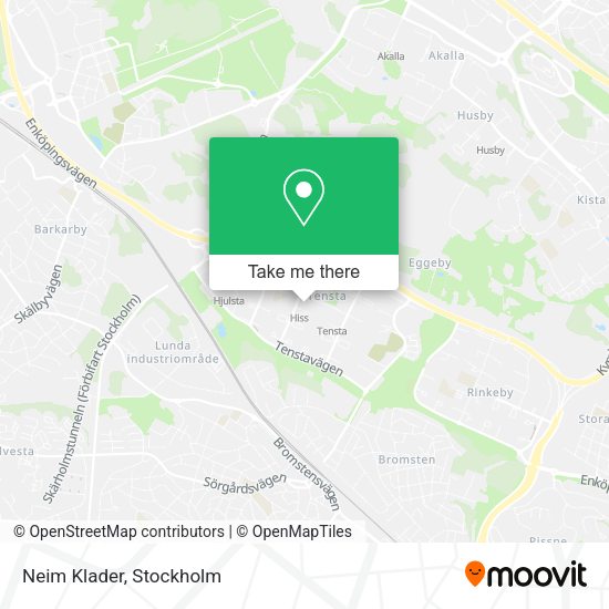 Neim Klader map