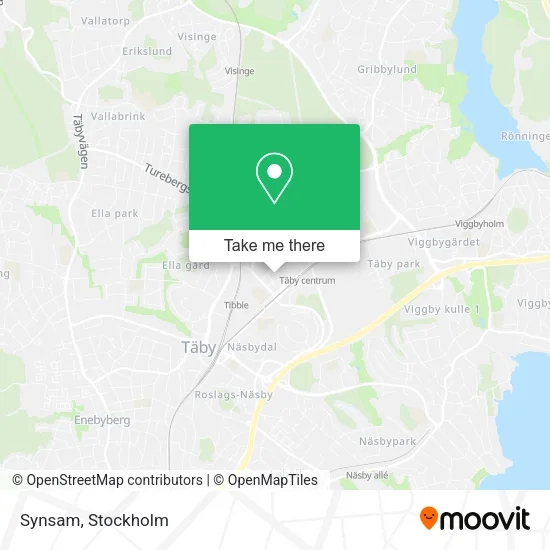Synsam map