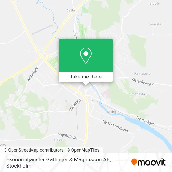 Ekonomitjänster Gattinger & Magnusson AB map