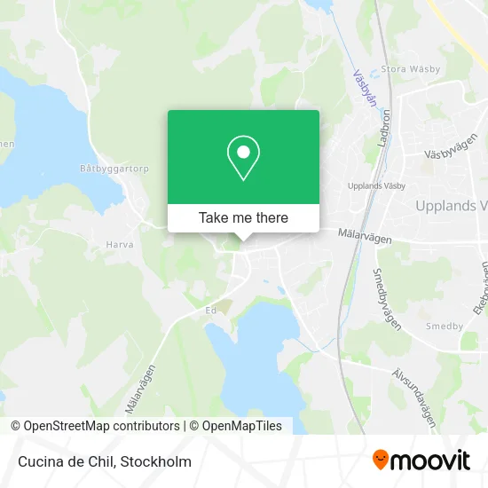 Cucina de Chil map