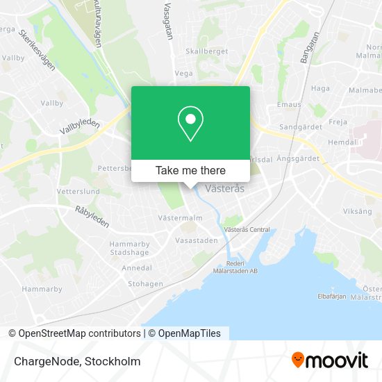 ChargeNode map