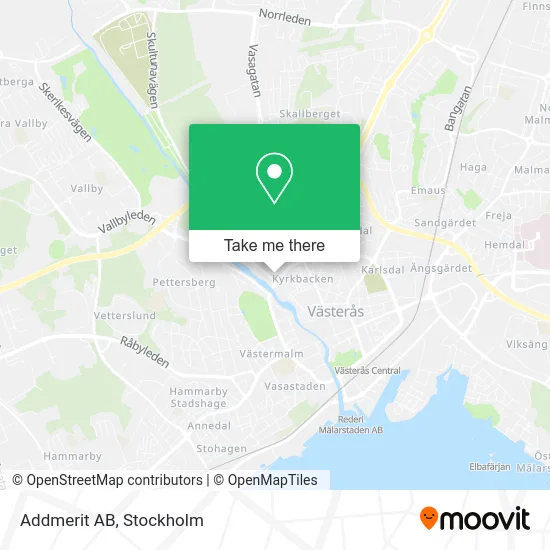 Addmerit AB map
