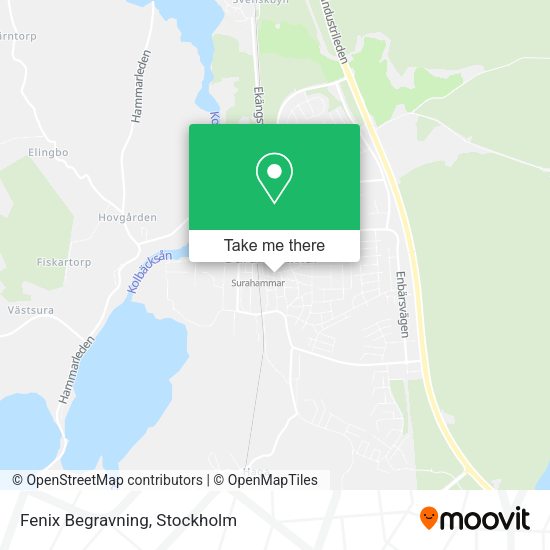Fenix Begravning map