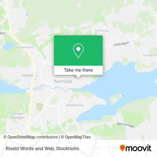 Riseld Words and Web map