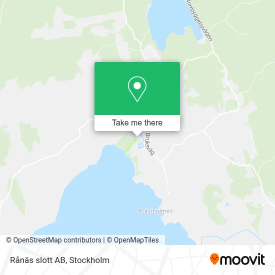 Rånäs slott AB map