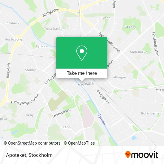 Apoteket map