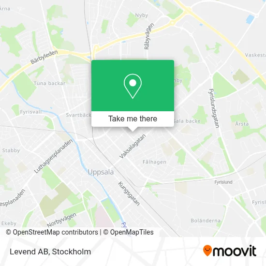 Levend AB map