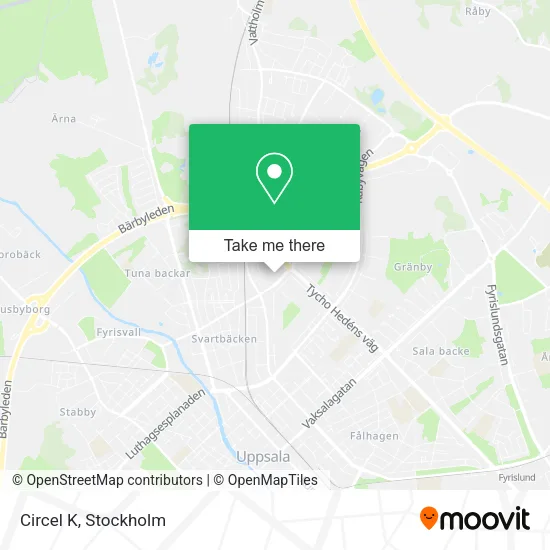 Circel K map